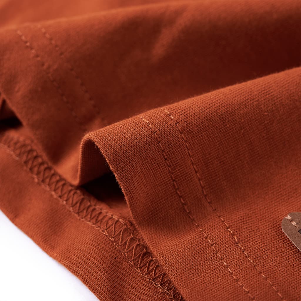 Μπλουζάκι Παιδικό Μακρυμάνικο Πορτοκαλί 128