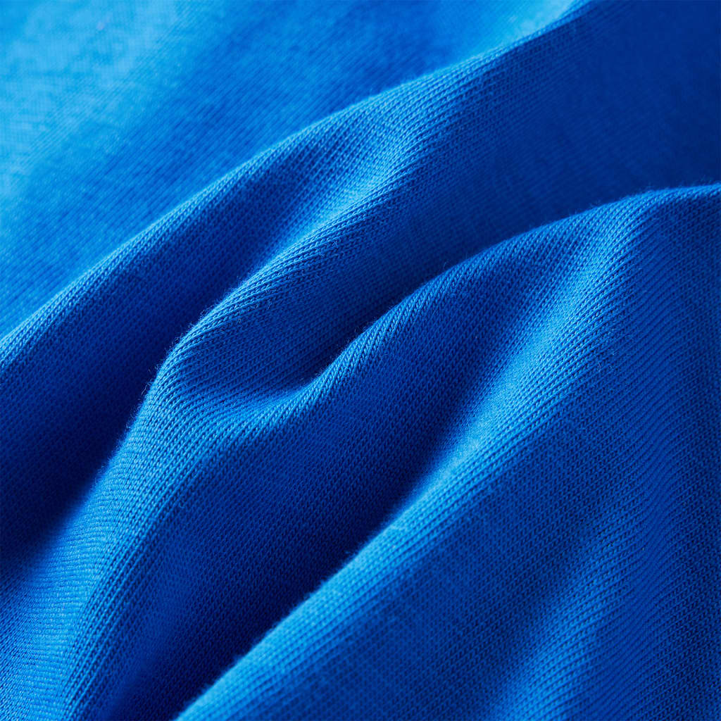 Μπλουζάκι Παιδικό Μακρυμάνικο Μπλε Κοβαλτίου 104