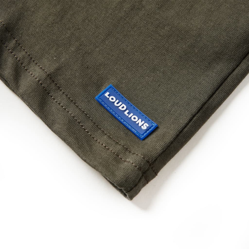 Μπλουζάκι Παιδικό Μακρυμάνικο Χακί 104