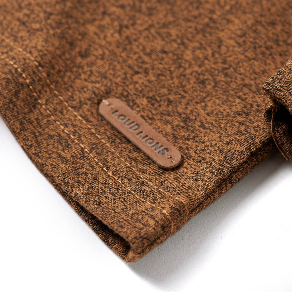 Μπλουζάκι Παιδικό Μακρυμάνικο Κονιάκ Μελανζέ 92