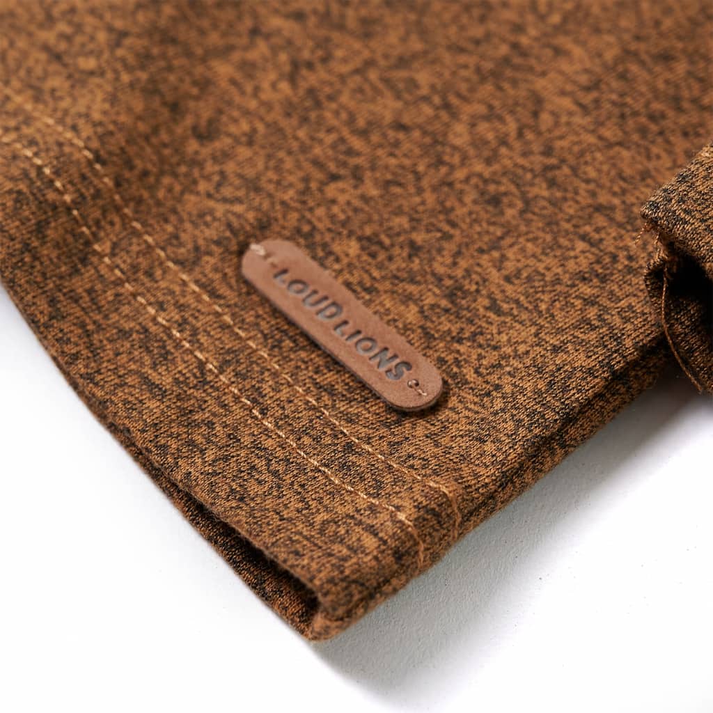 Μπλουζάκι Παιδικό Μακρυμάνικο Κονιάκ Μελανζέ 128