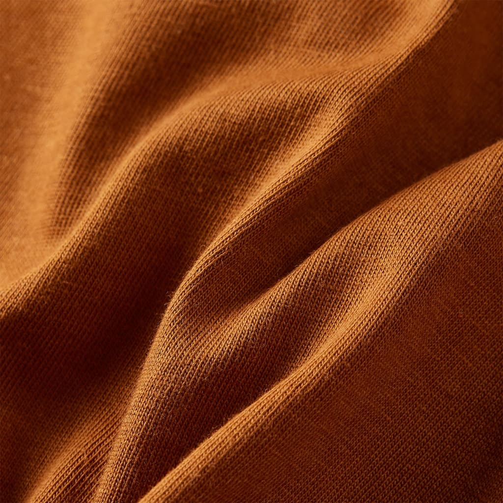 Μπλουζάκι Παιδικό Μακρυμάνικο Κονιάκ 92