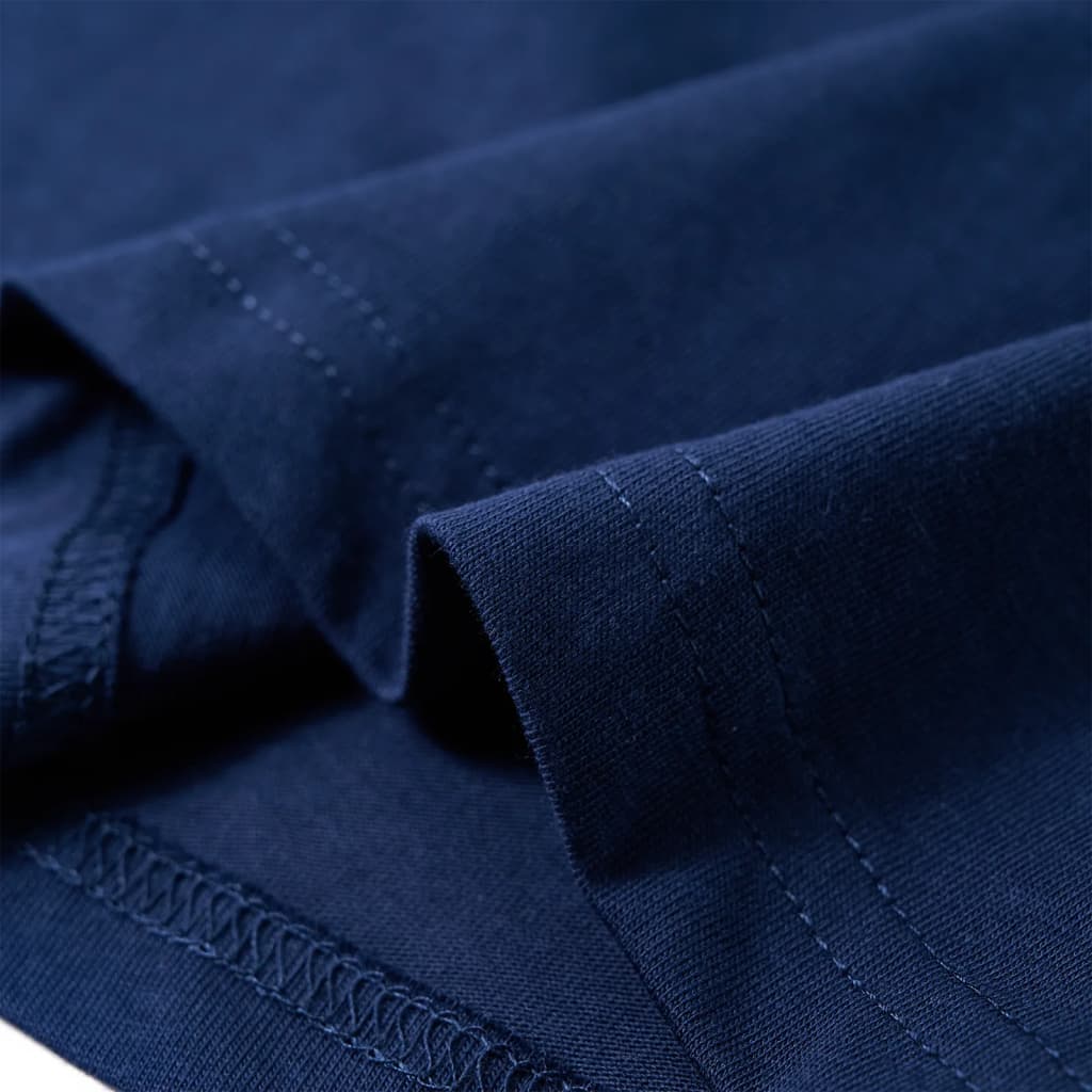 Μπλουζάκι Παιδικό Μακρυμάνικο Ναυτικό Μπλε 104