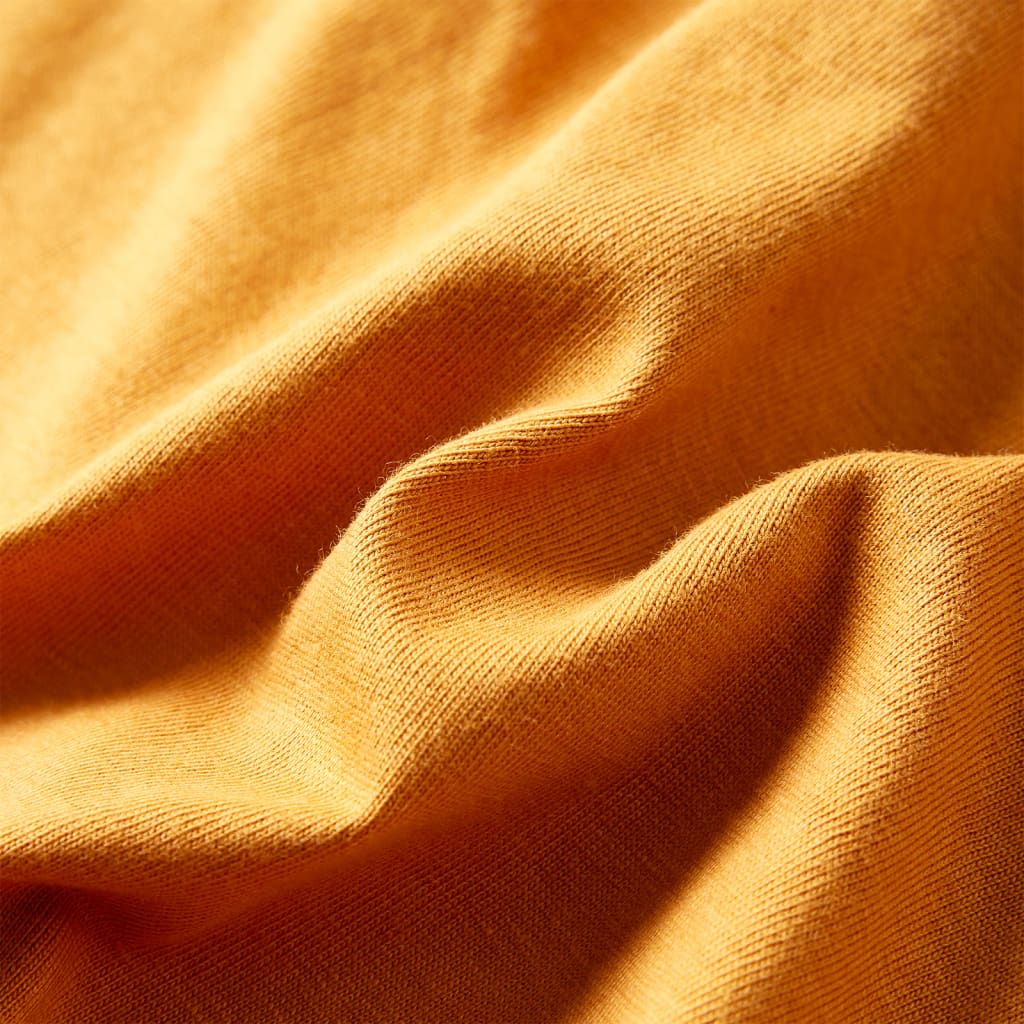 Μπλουζάκι Παιδικό Μακρυμάνικο Σκούρα Ώχρα 104