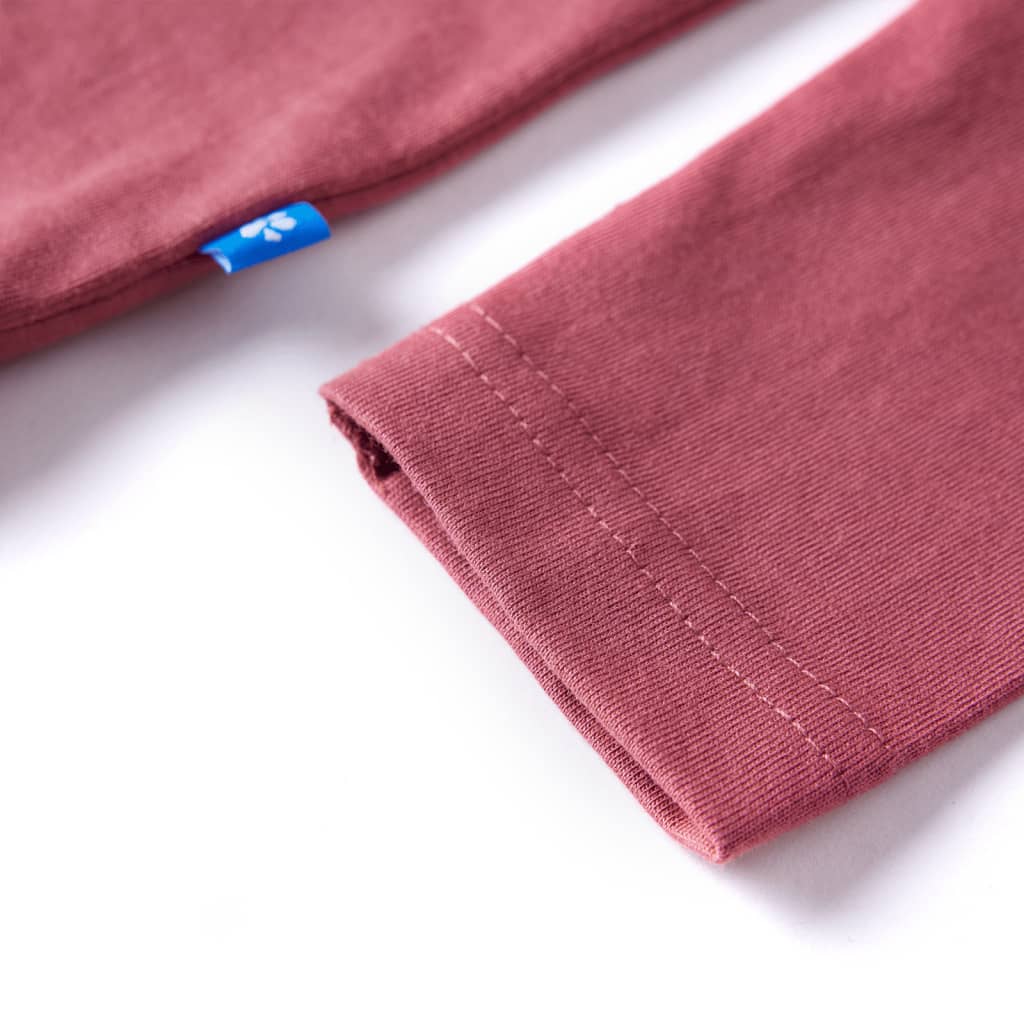 Μπλουζάκι Παιδικό Μακρυμάνικο Σκούρα Κόκκινο 128