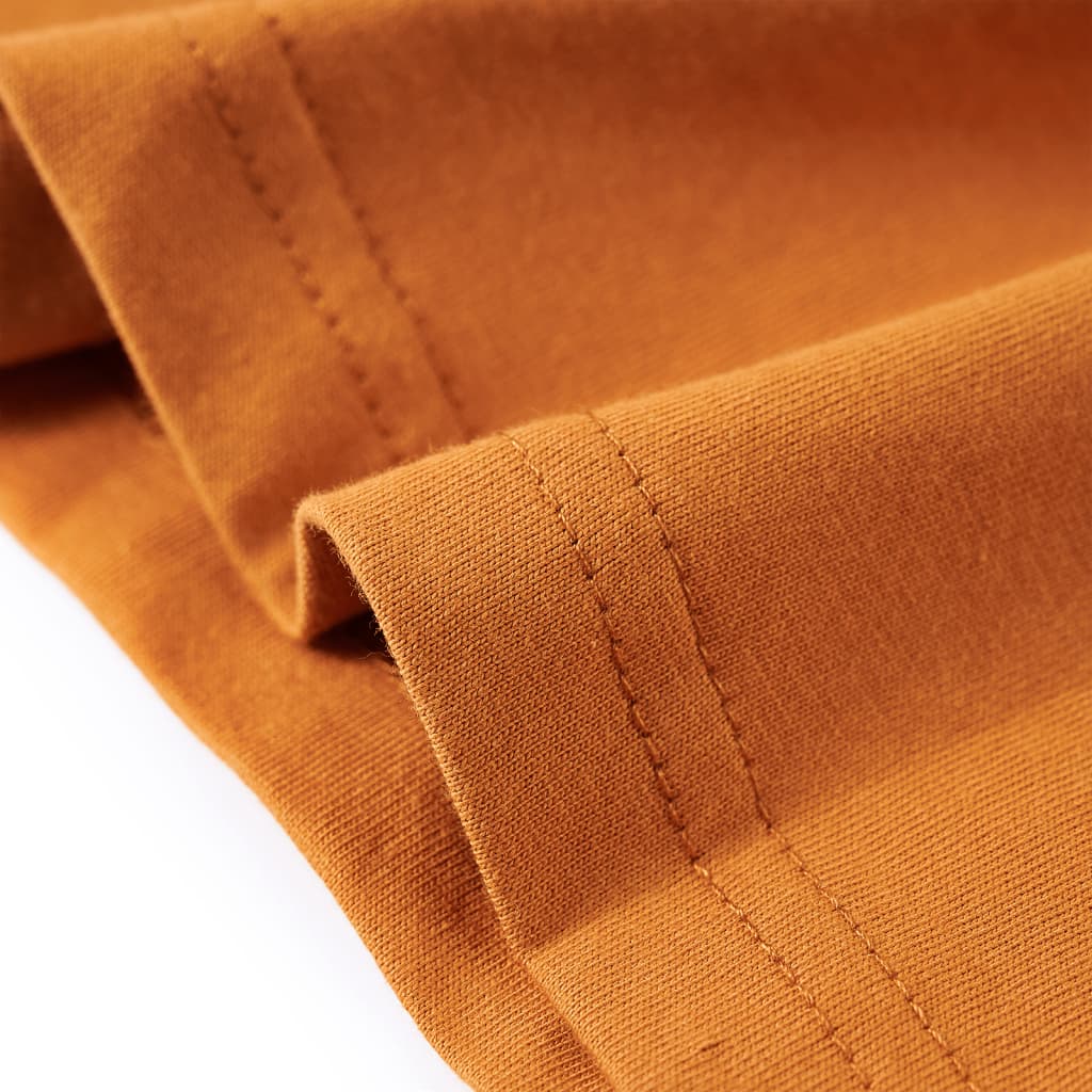 Μπλουζάκι Παιδικό Μακρυμάνικο Σκούρα Ώχρα 104