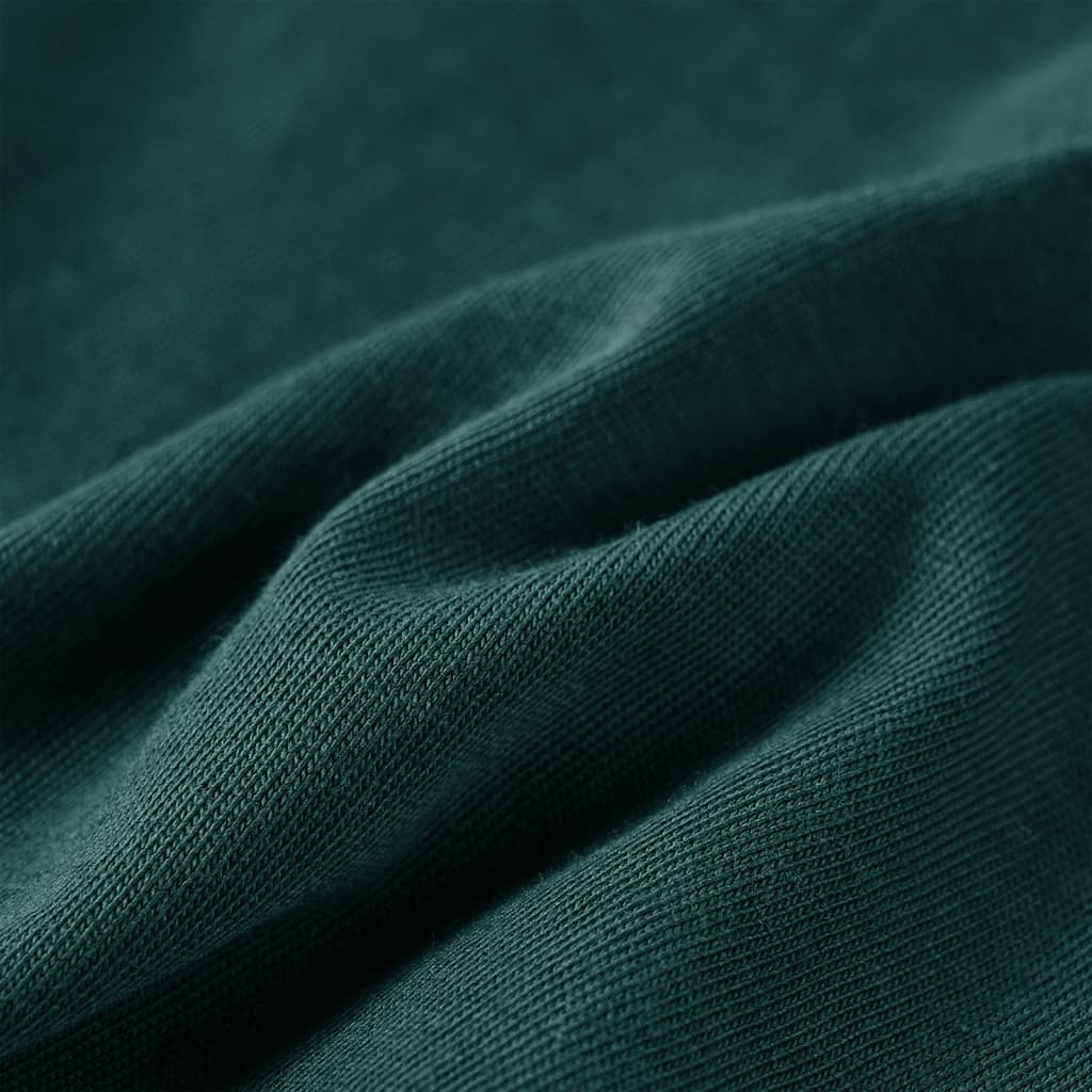 Μπλουζάκι Παιδικό Μακρυμάνικο Σκούρο Πράσινο 92