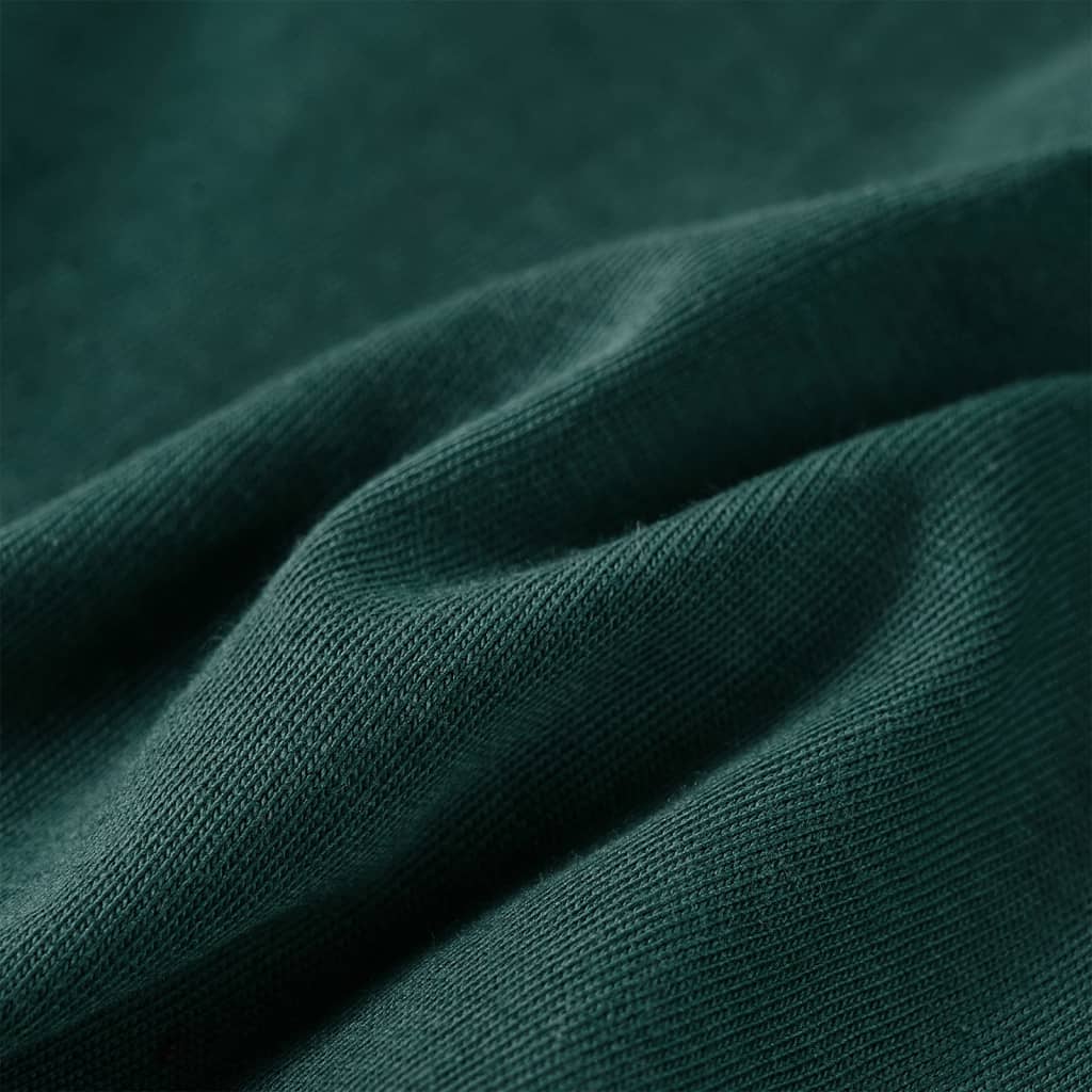 Μπλουζάκι Παιδικό Μακρυμάνικο Σκούρο Πράσινο 116