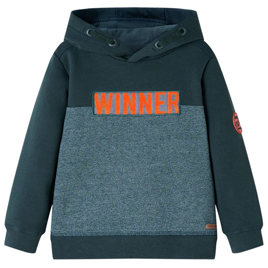 Children's Hoodie Dark Green 116
