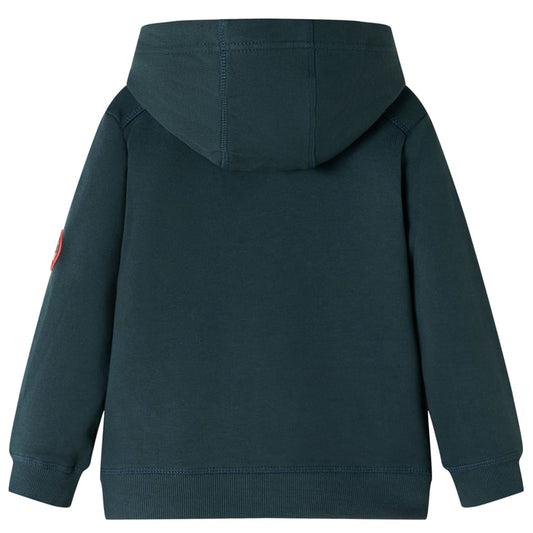 Children's Hoodie Dark Green 116