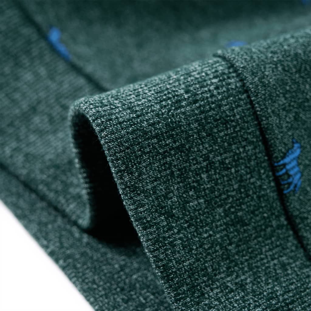 Φούτερ Παιδικό Σκούρο Πράσινο Μελανζέ 128