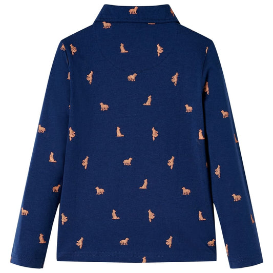 Children's Shirt Navy Blue 92