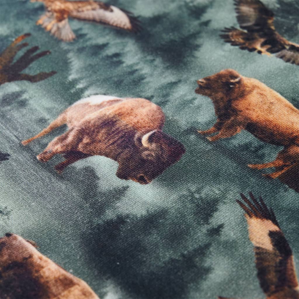 Φούτερ Παιδικό Σκούρο Πράσινο 116