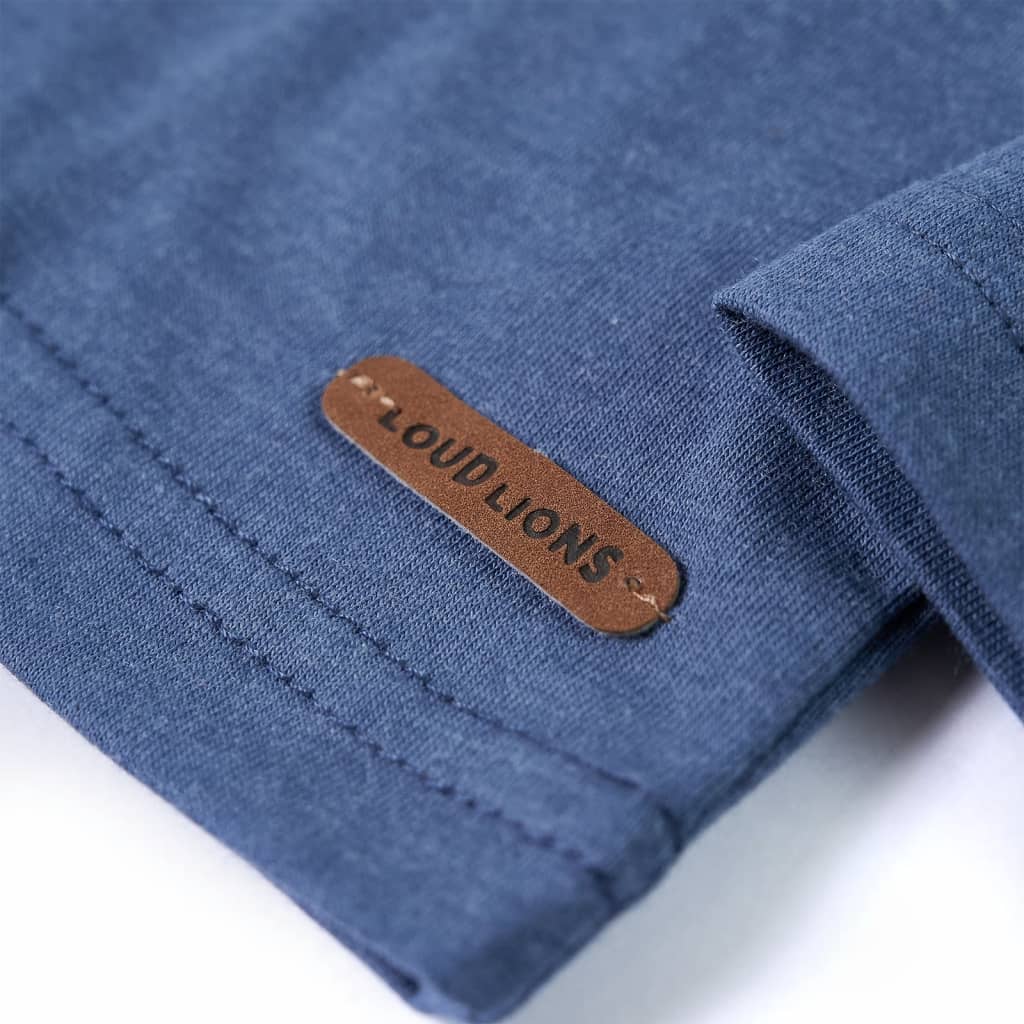 Μπλουζάκι Παιδικό Μακρυμάνικο Μπλε Μελανζέ 116