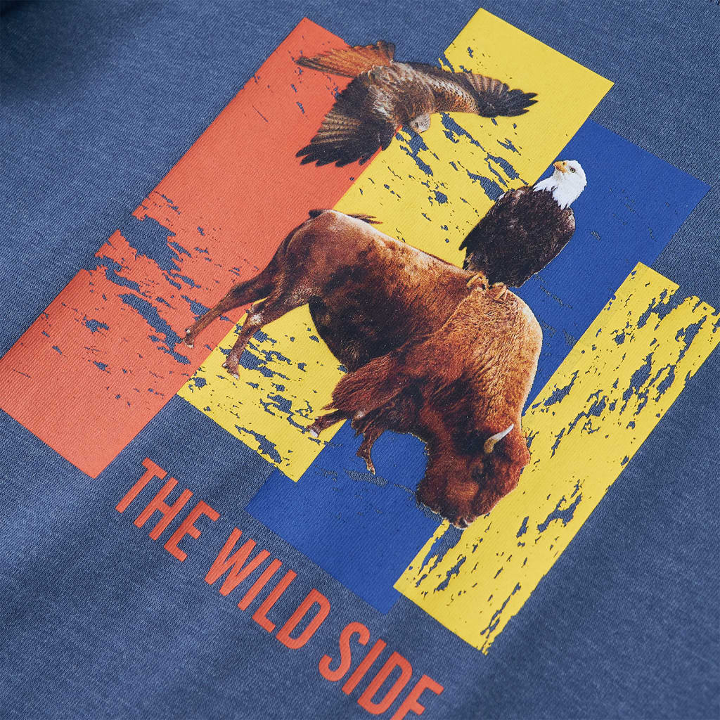 Μπλουζάκι Παιδικό Μακρυμάνικο Μπλε Μελανζέ 128