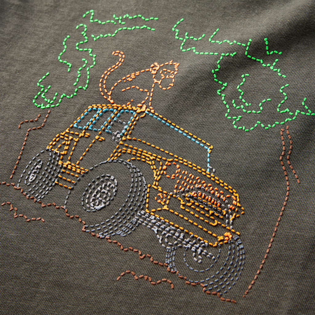 Μπλουζάκι Παιδικό Μακρυμάνικο Χακί 92