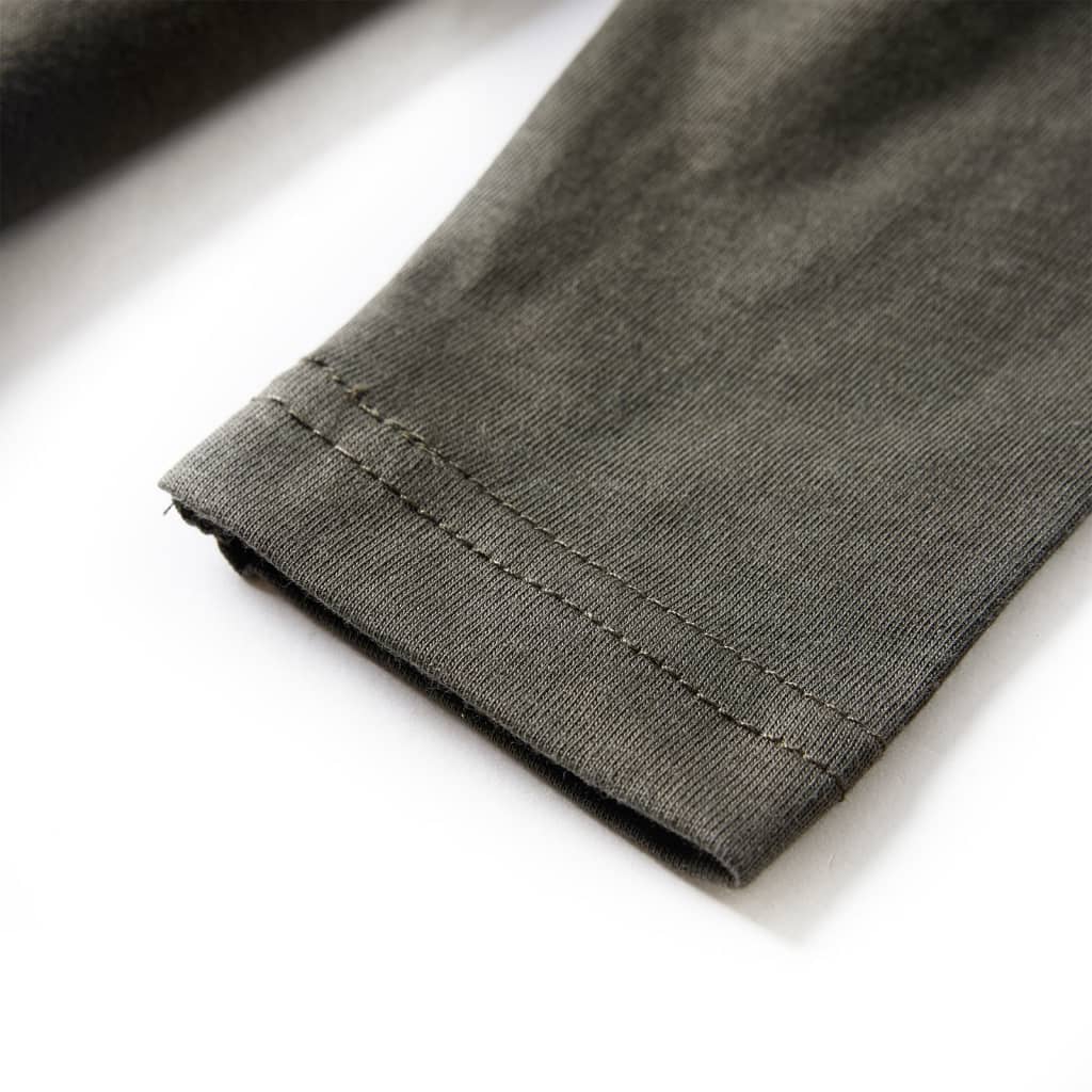 Μπλουζάκι Παιδικό Μακρυμάνικο Χακί 116