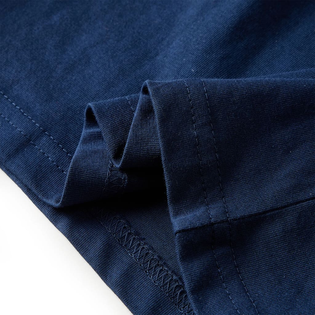 Μπλουζάκι Παιδικό Μακρυμάνικο Ναυτικό Μπλε 140