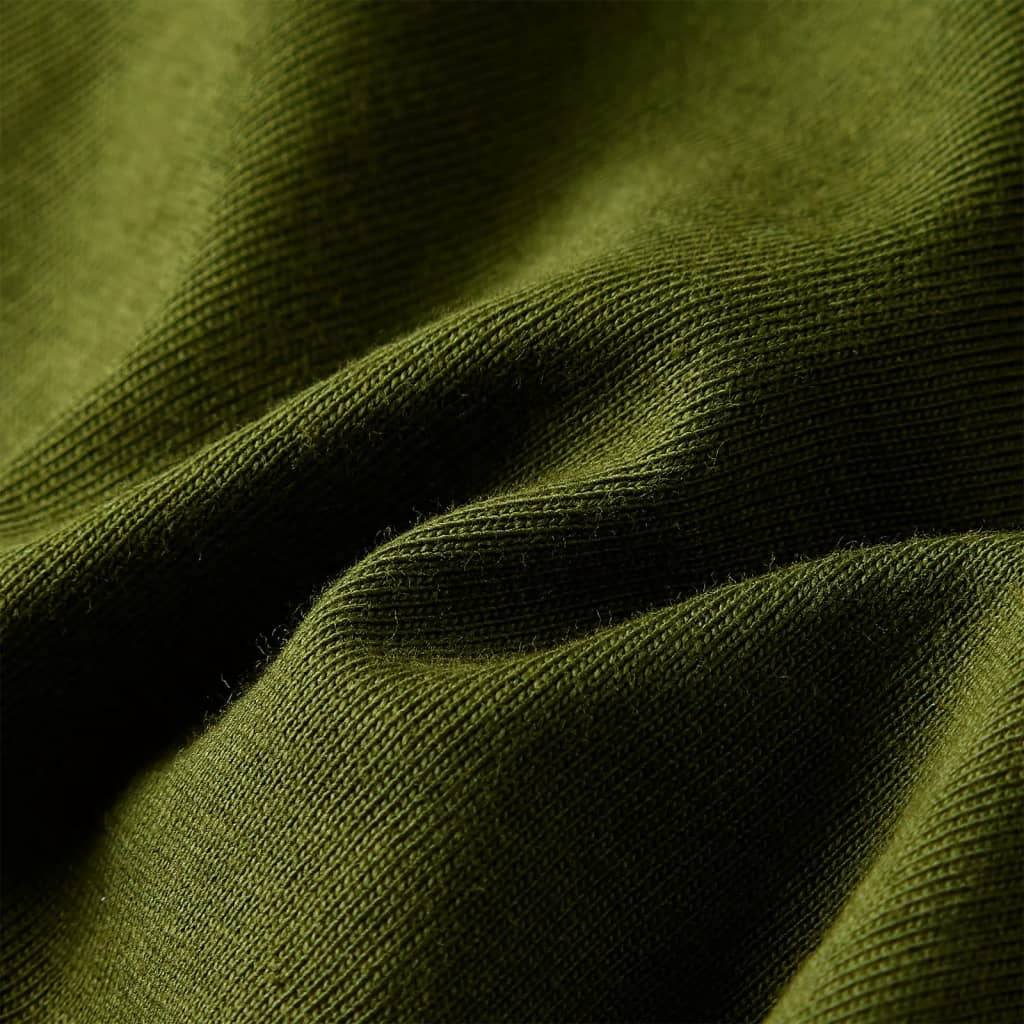 Μπλουζάκι Παιδικό Μακρυμάνικο Σκούρο Χακί 116