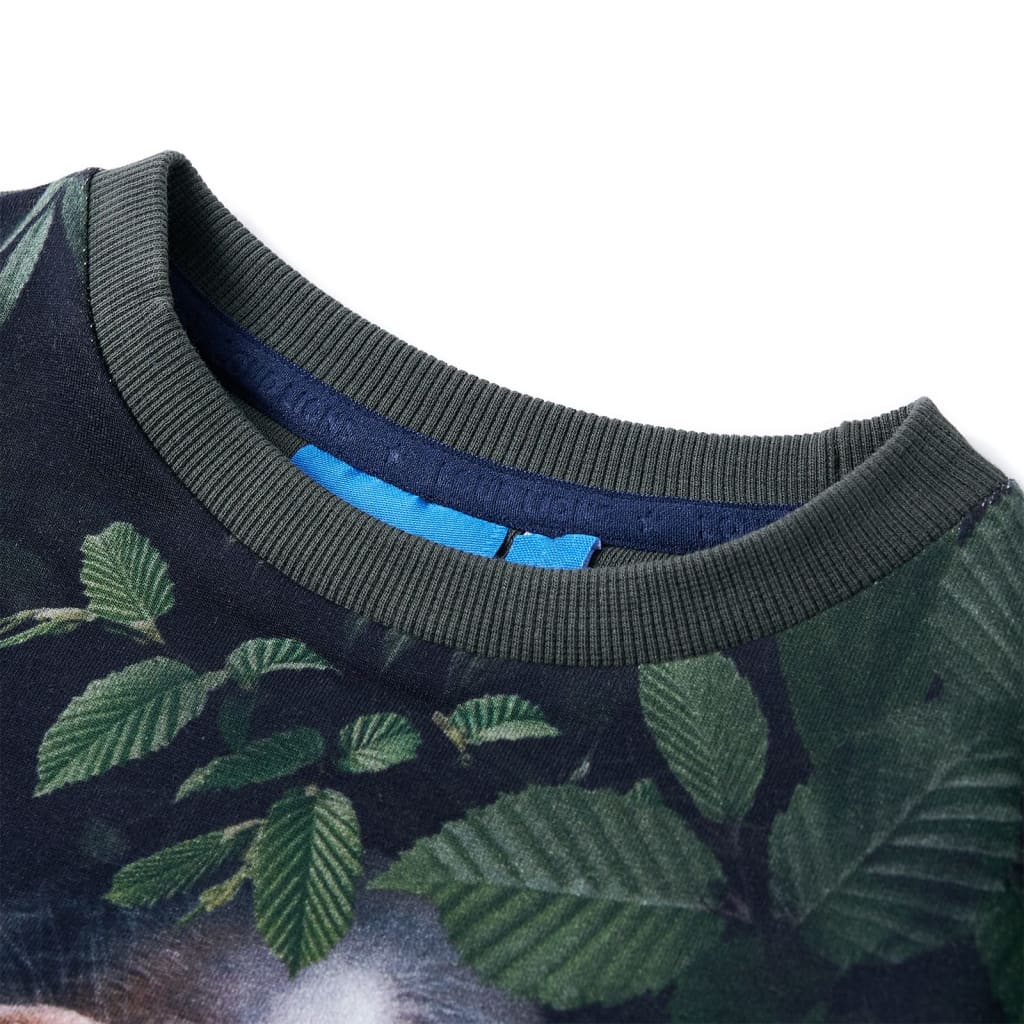 Φούτερ Παιδικό Σκούρο Χακί 104