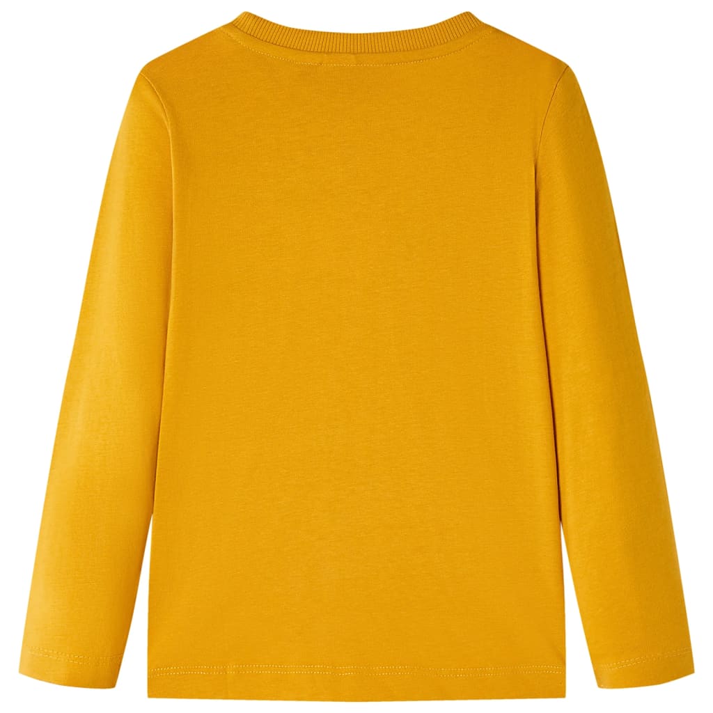 Μπλουζάκι Παιδικό Μακρυμάνικο Ώχρα 104