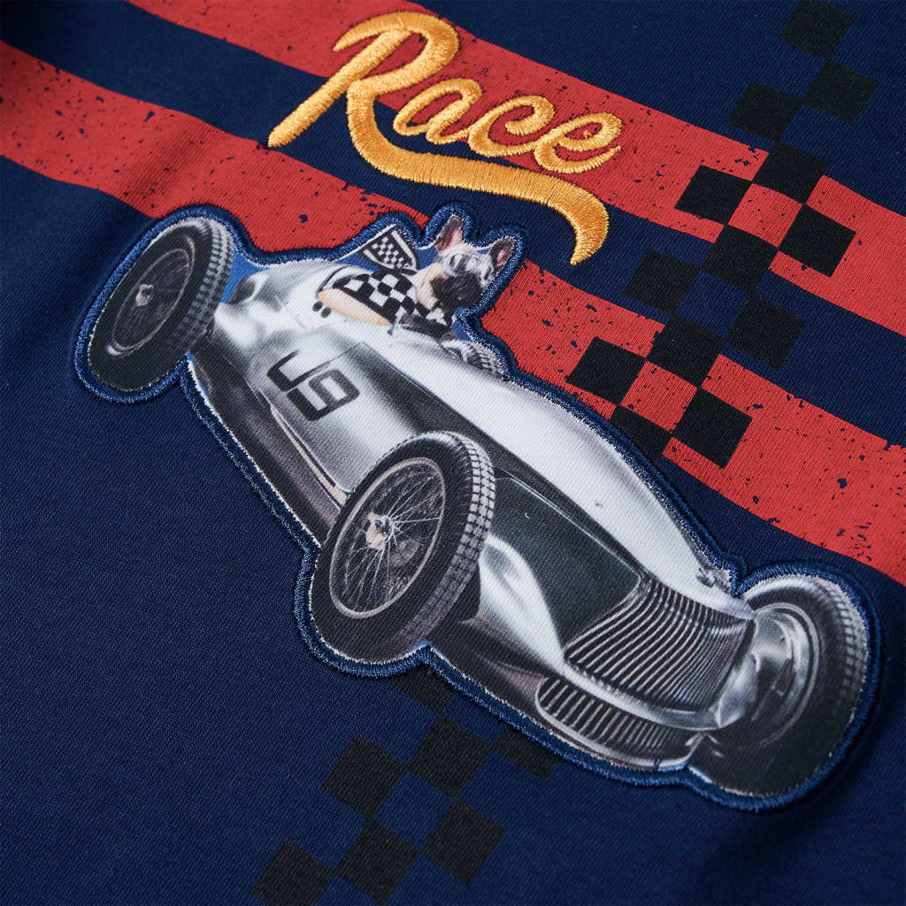 Μπλουζάκι Παιδικό Μακρυμάνικο Ναυτικό Μπλε 128