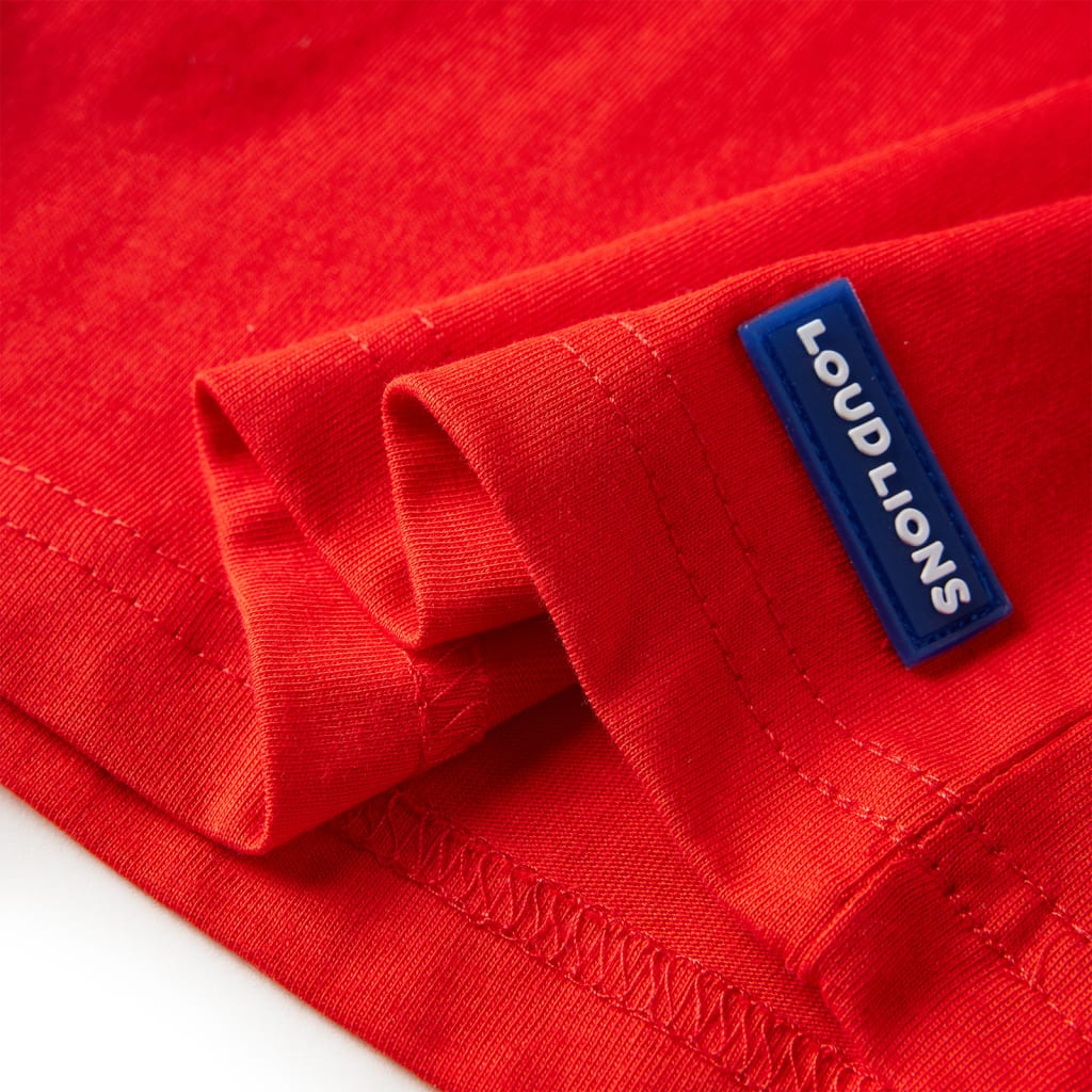 Μπλουζάκι Παιδικό Μακρυμάνικο Κόκκινο 116