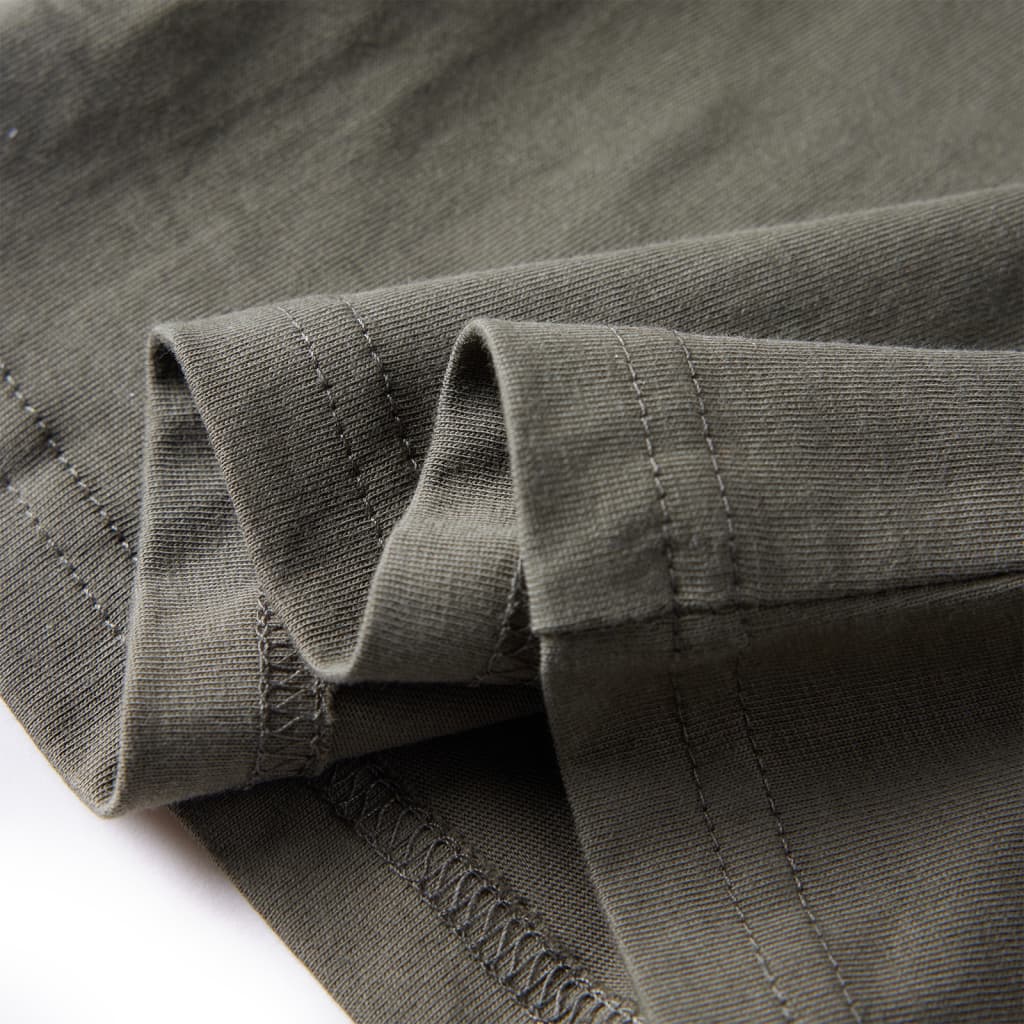 Μπλουζάκι Παιδικό Μακρυμάνικο Αγωνιστικό Αυτοκίνητο Χακί 92