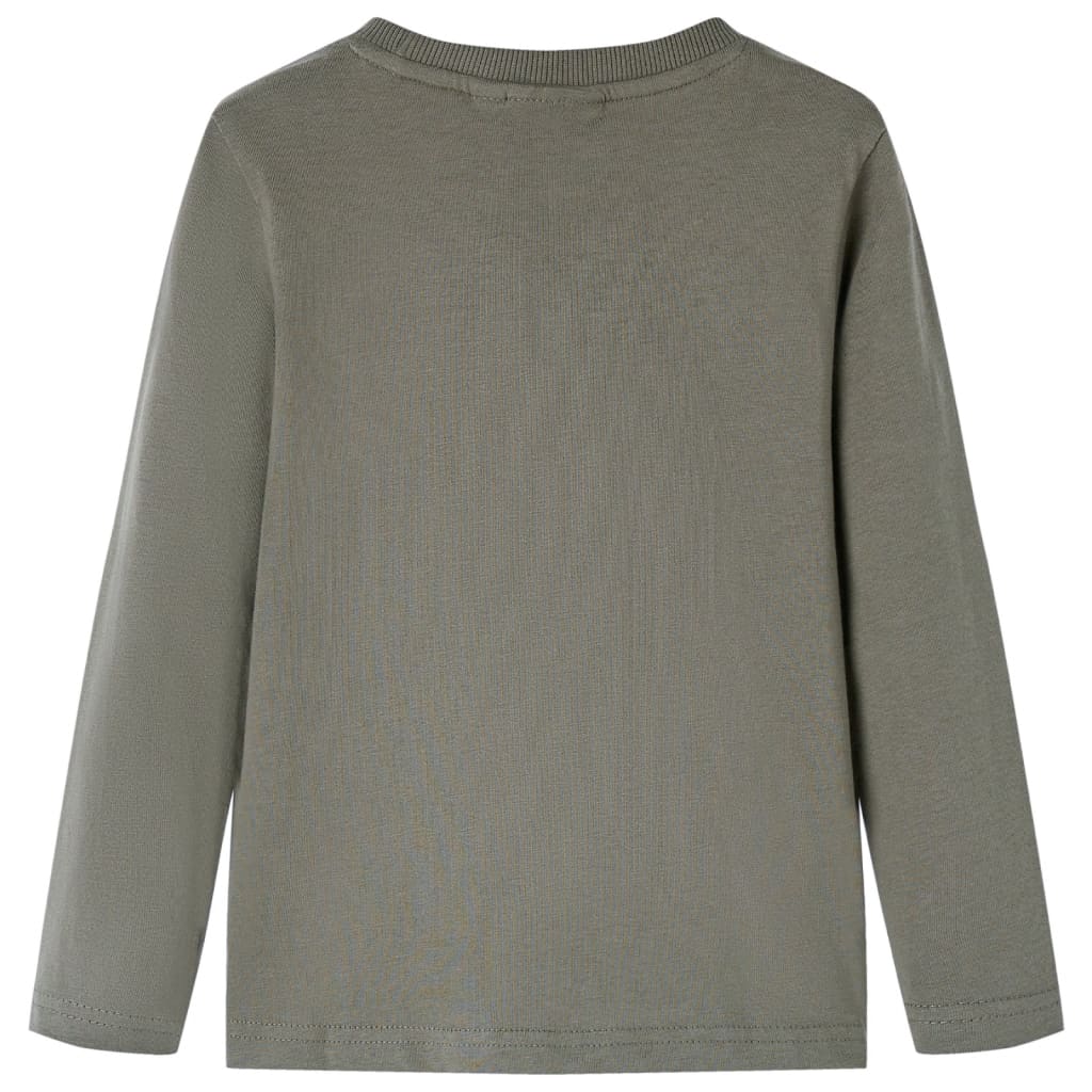 Μπλουζάκι Παιδικό Μακρυμάνικο Χακί 104