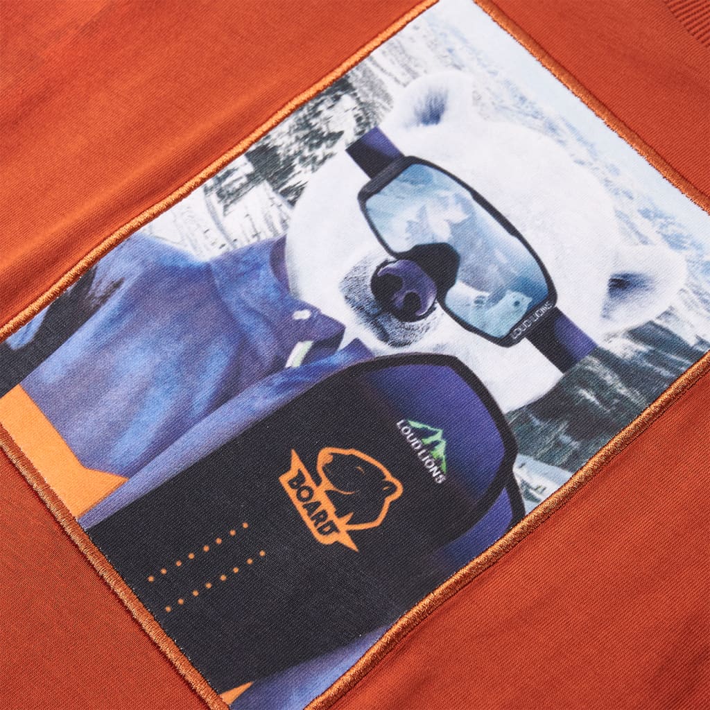 Μπλουζάκι Παιδικό Μακρυμάνικο Light Rust 92