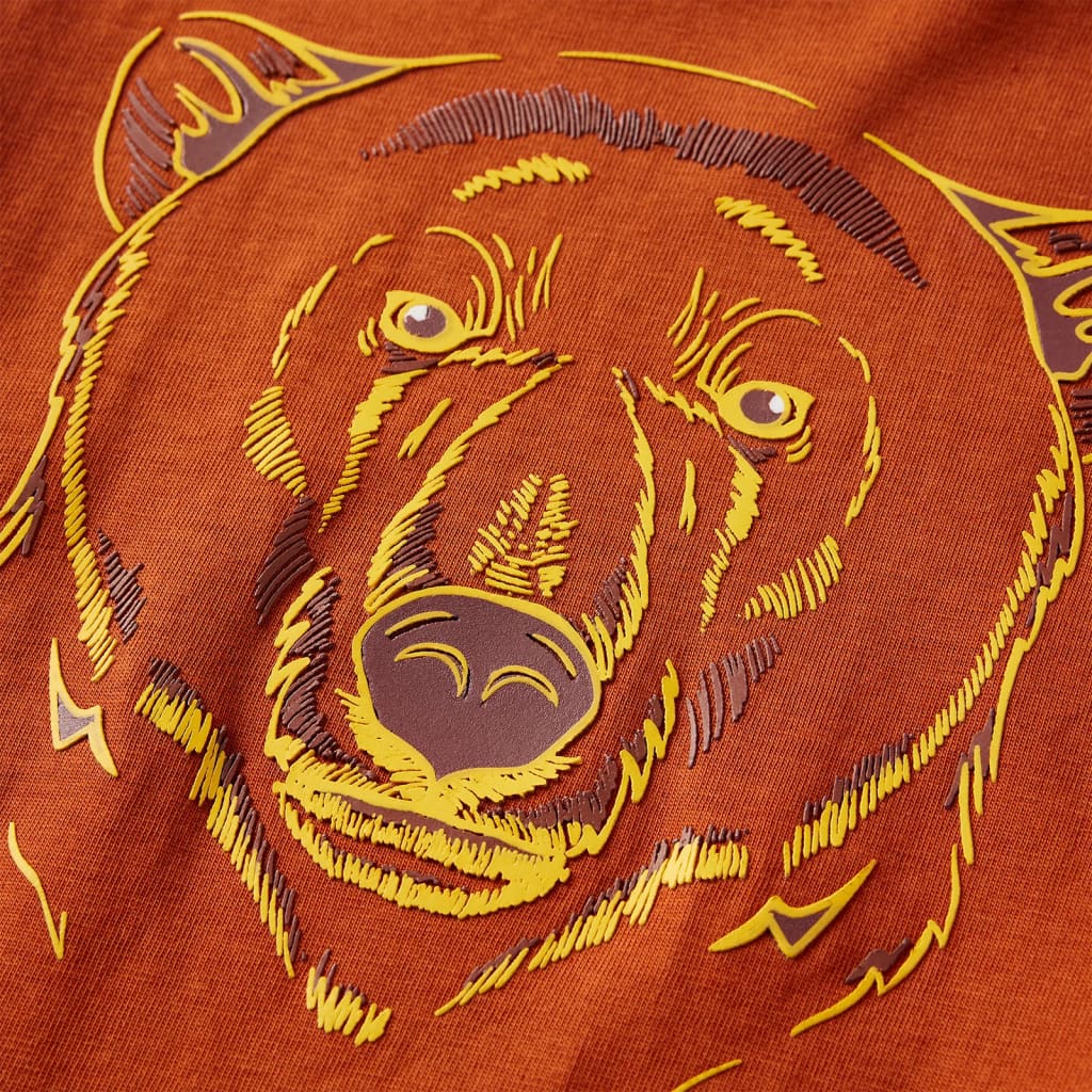 Μπλουζάκι Παιδικό Μακρυμάνικο Light Rust 92