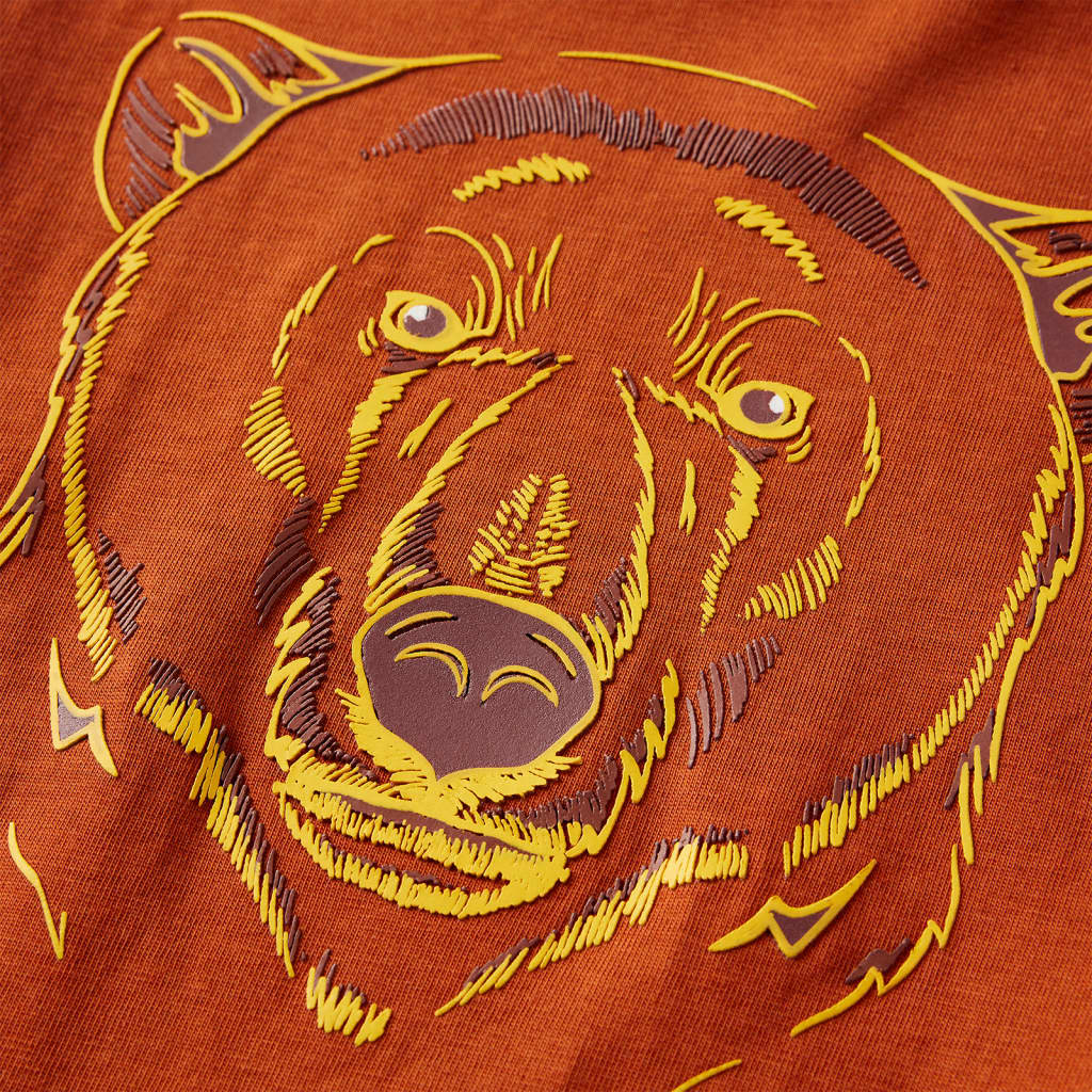 Μπλουζάκι Παιδικό Μακρυμάνικο Light Rust 128