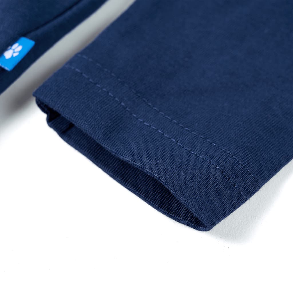 Μπλουζάκι Παιδικό Μακρυμάνικο Ναυτικό Μπλε 92