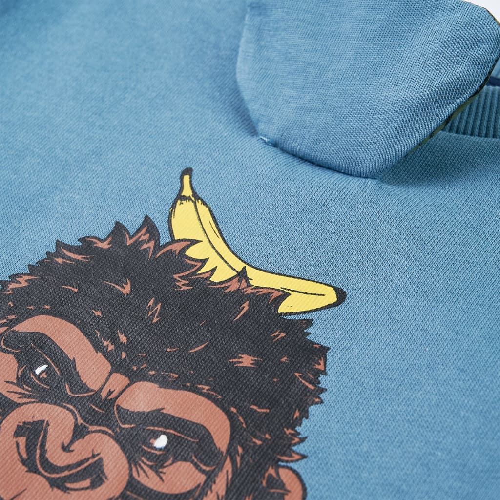 Φούτερ Παιδικό Μεσαία Απόχρωση του Μπλε 92