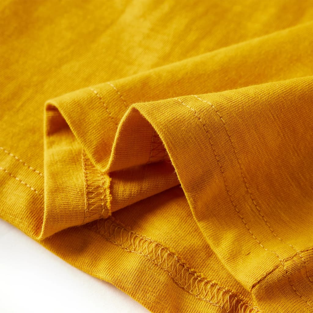 Μπλουζάκι Παιδικό Μακρυμάνικο Ώχρα 92