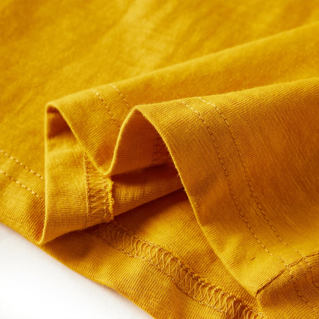 Μπλουζάκι Παιδικό Μακρυμάνικο Ώχρα 116