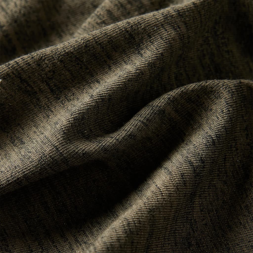 Μπλουζάκι Παιδικό Μακρυμάνικο Σκ. Χακί Μελανζέ 92