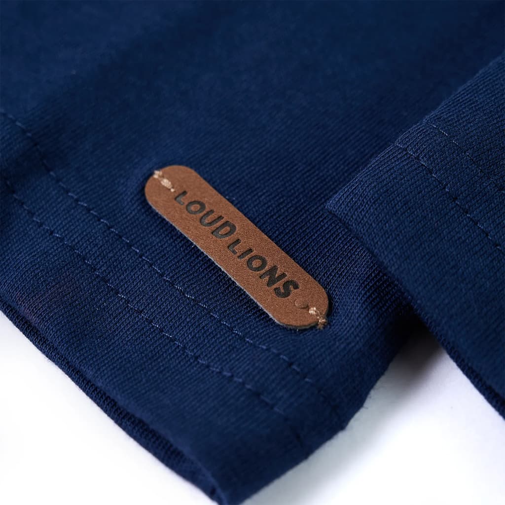 Μπλουζάκι Παιδικό Μακρυμάνικο Ναυτικό Μπλε 92