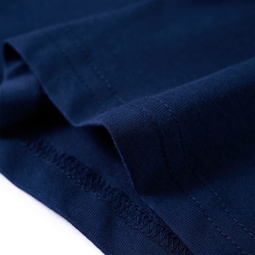 Μπλουζάκι Παιδικό Μακρυμάνικο Ναυτικό Μπλε 104