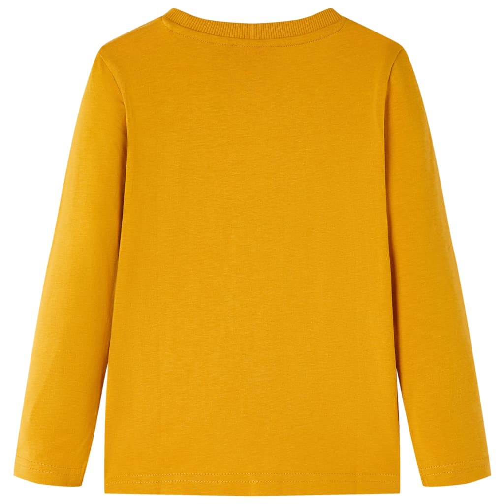 Μπλουζάκι Παιδικό Μακρυμάνικο Ώχρα 92