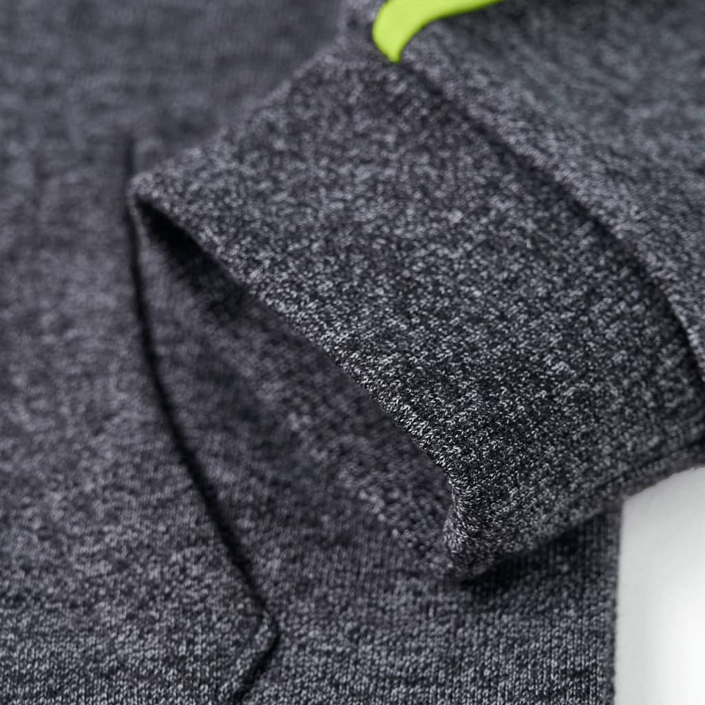 Ζακέτα Φούτερ Παιδική με Κουκούλα Γκρι Μελανζέ 104