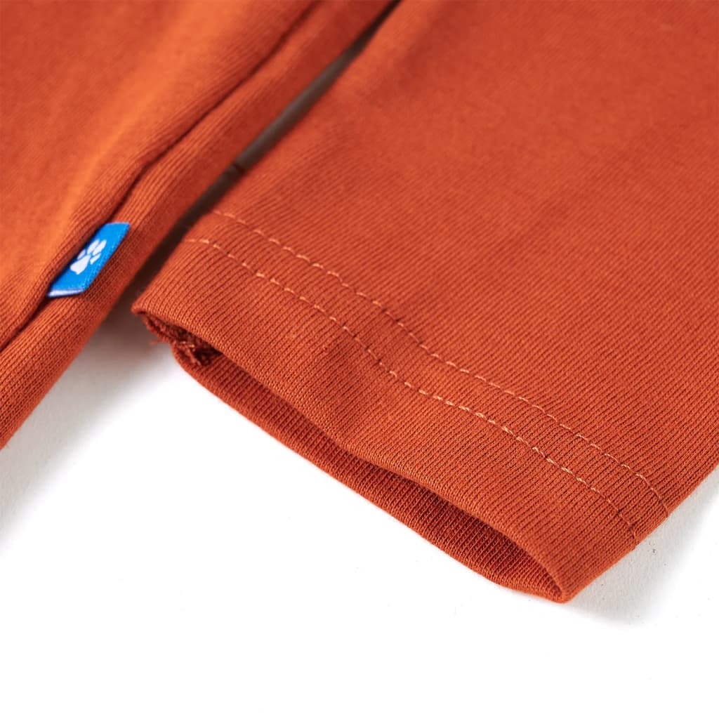 Μπλουζάκι Παιδικό Μακρυμάνικο Light Rust 128