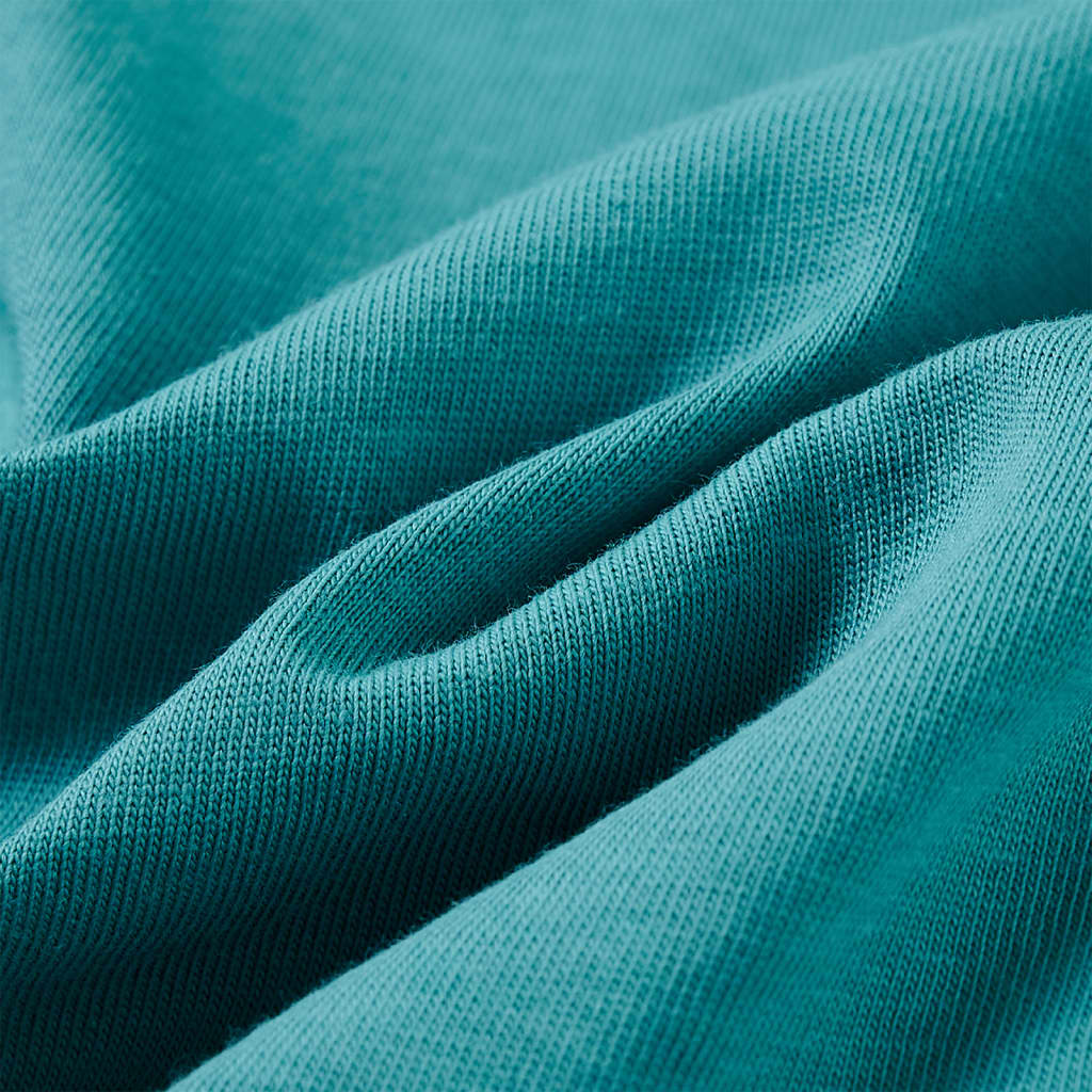 Μπλουζάκι Παιδικό Μακρυμάνικο Σκούρο Άκουα 116