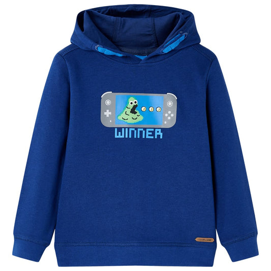 Children's Hoodie Dark Blue 140
