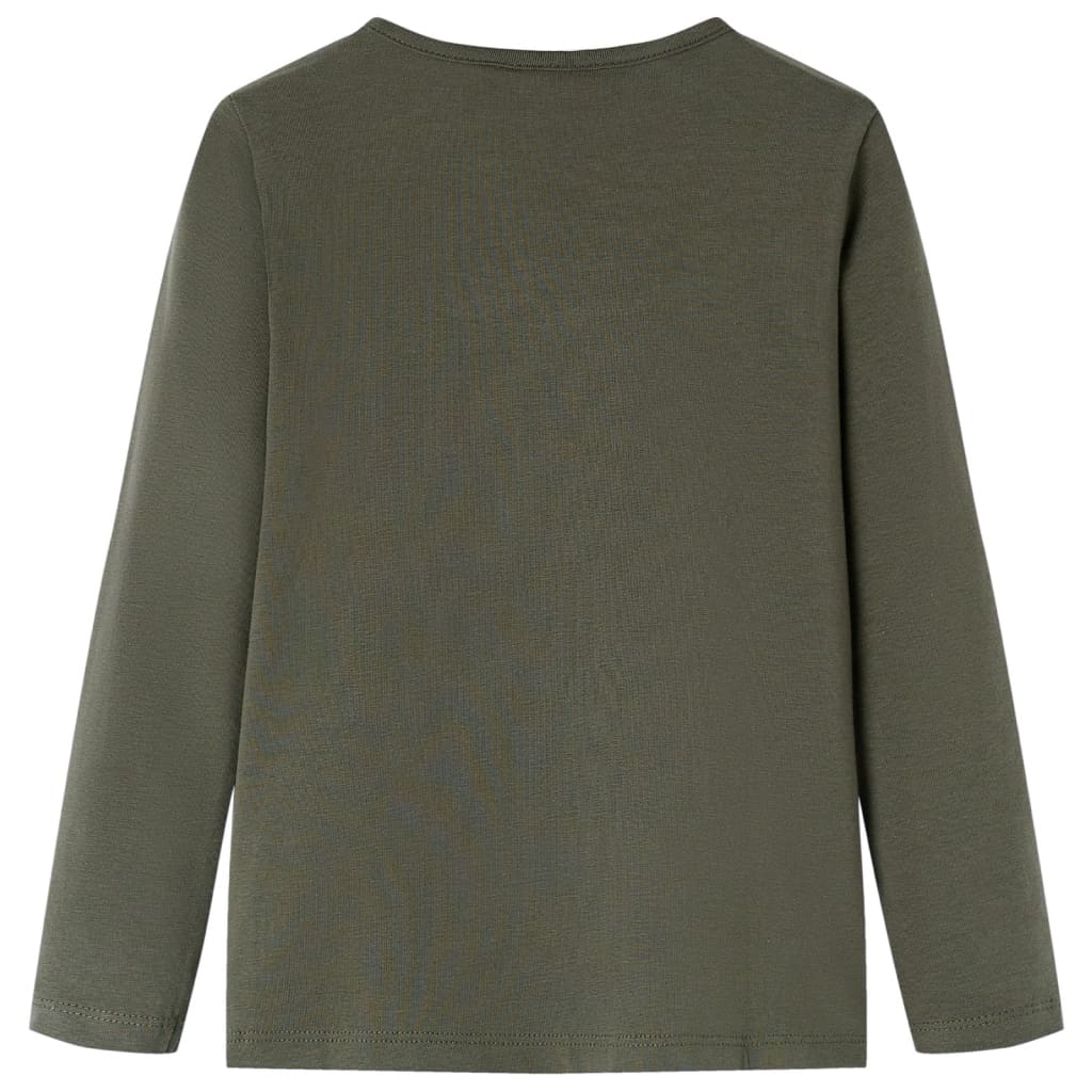 Μπλουζάκι Παιδικό Μακρυμάνικο Χακί 104