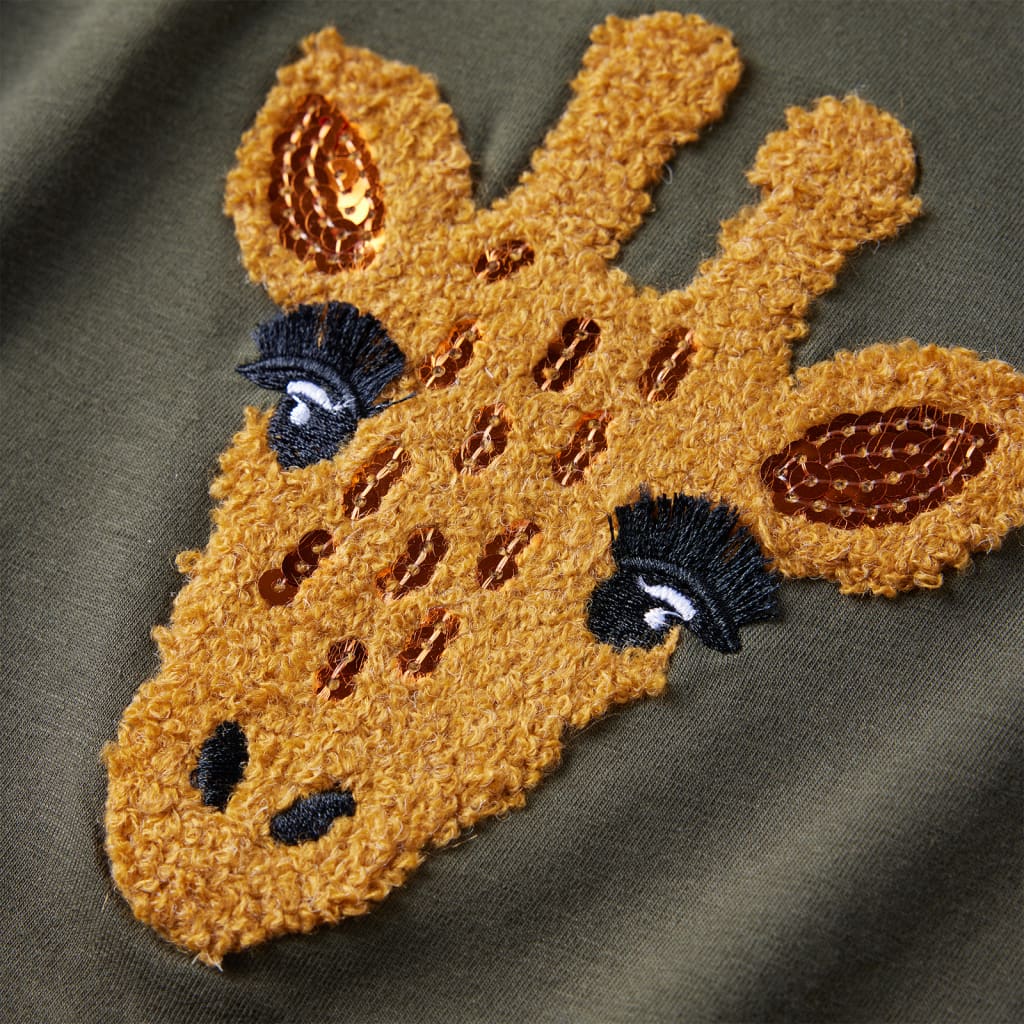 Μπλουζάκι Παιδικό Μακρυμάνικο Χακί 104