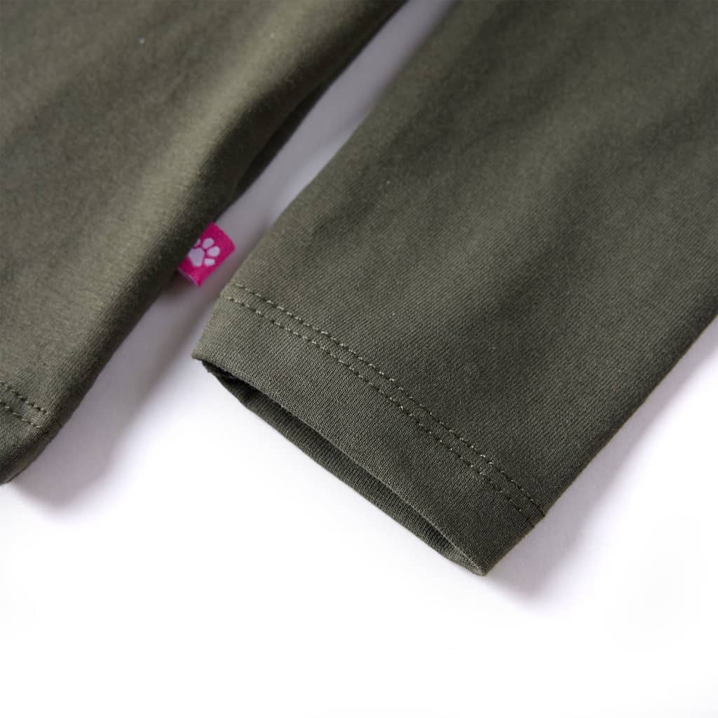 Μπλουζάκι Παιδικό Μακρυμάνικο Χακί 116