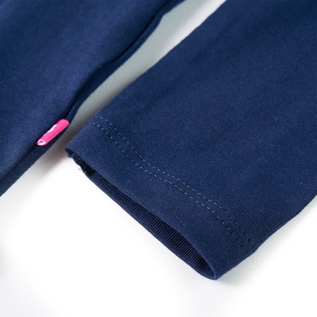 Μπλουζάκι Παιδικό Μακρυμάνικο Ναυτικό Μπλε 128