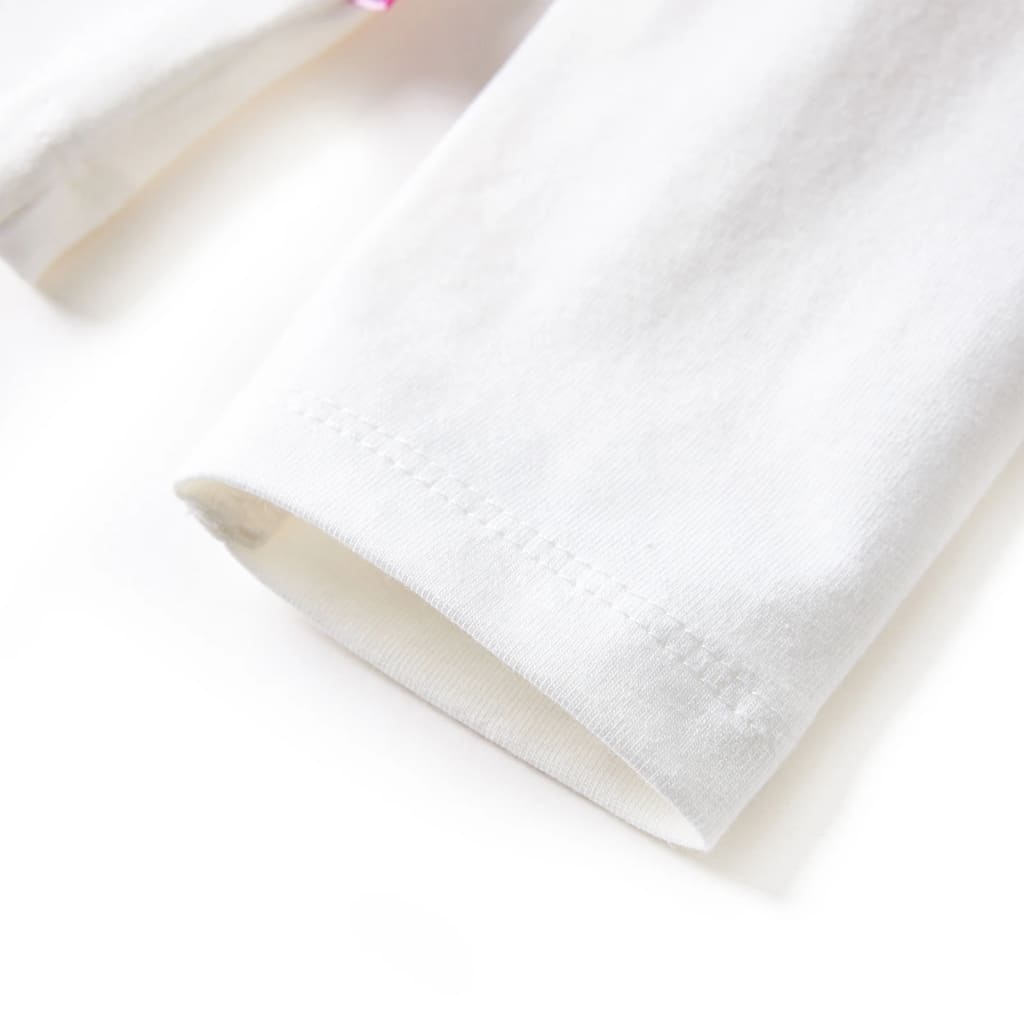 Μπλουζάκι Παιδικό Μακρυμάνικο Χρώμα Εκρού 92