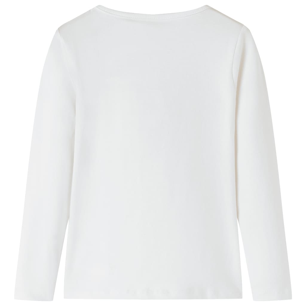 Μπλουζάκι Παιδικό Μακρυμάνικο Εκρού 104